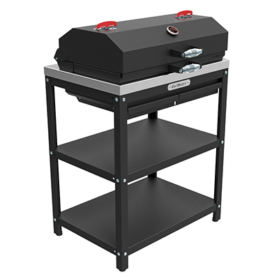 Стол-Гриль с решёткой из чугуна GRILLVER, 71x50x105см