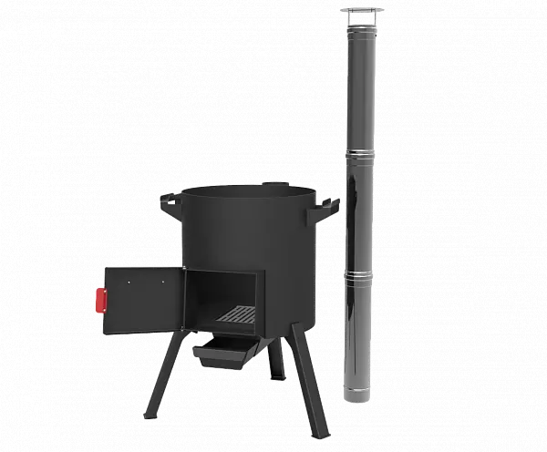 КОМПЛЕКТ: Казан 22л. (Узбекистан) + печь "Берель 480К" NEW