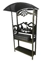 Мангал с крышей "Hot Grill"