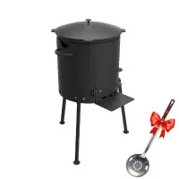 КОМПЛЕКТ: Печь "Кайзер-12Д" + Казан 12л. (Татарстан)