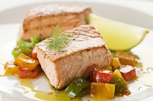 Лосось по-восточному