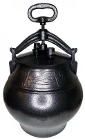 Афганский казан черный, алюминиевый, 20л.