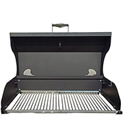 КОМПЛЕКТ:Крышка гриль-барбекю для печь-мангала ОКТАНТ 12 с решеткой из нерж.стали