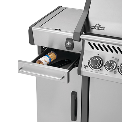 Тумба для газовых грилей NAPOLEON серии Rogue, нержавеющая сталь