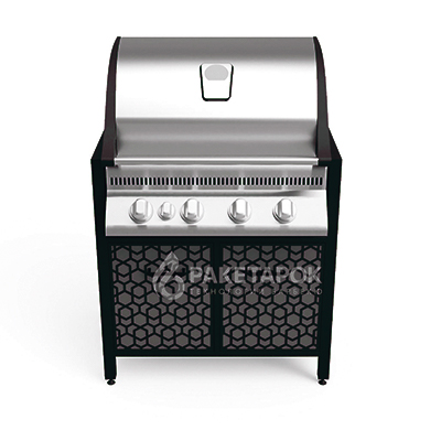 Модуль кухни барбекю ПРОТЕЙ К-3 под газ. гриль NAPOLEON Bilex-485