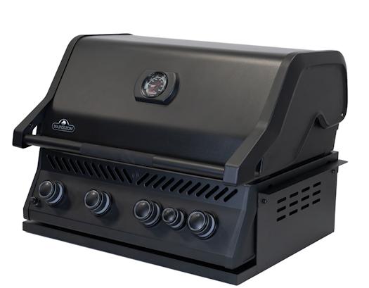 Газовый гриль встраиваемый NAPOLEON BIR-32, 17,3кВт, 4 осн.горелки, горелка для вертела
