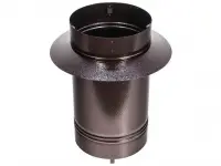 Проходной элемент оцинкованный для грилей /Suomi 90/ Fireplace/CONER/ /PREMIUM Black/, Антик медь