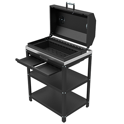 Стол-Гриль с решёткой из чугуна GRILLVER, 71x50x105см