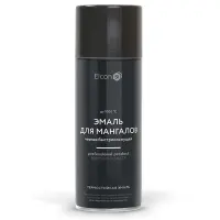 Эмаль термостойкая ДЛЯ МАНГАЛОВ ELCON, аэрозоль, до 1200°С., 520мл.