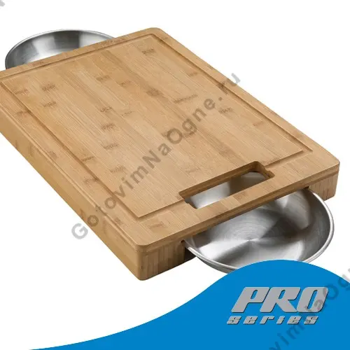 Разделочный набор PRO (доска, 2 миски), NAPOLEON