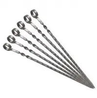 Шампур "Кольцо", раб. длина 400мм., нерж. сталь