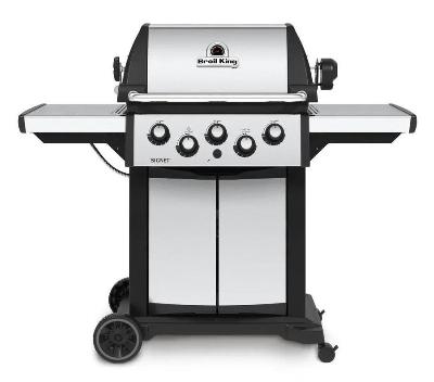 Газовый гриль BROIL KING Signet S 390 с вертелом и конфоркой 