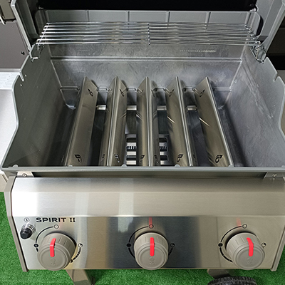 Пластина испаритель, отсекатель жара для газовых грилей WEBER Spirit