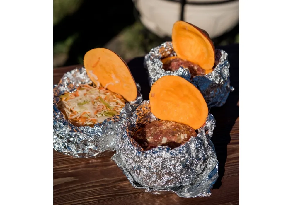 Тыква, фаршированная бараниной в тандыре