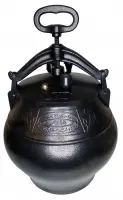 Афганский казан черный, алюминиевый, 15л.