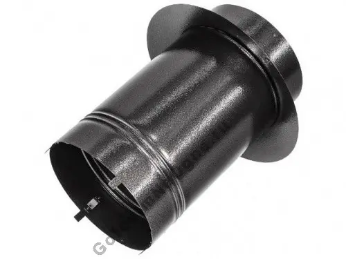 Проходной элемент оцинкованный для грилей /Suomi 90/ Fireplace/CONER/ /PREMIUM Black/, цвет черный