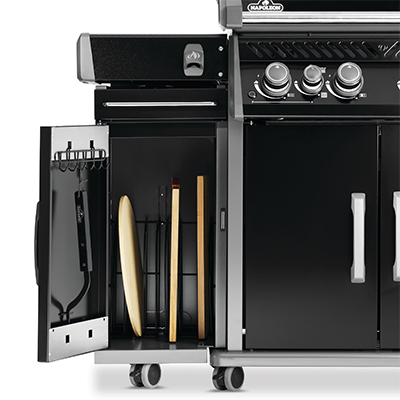 Тумба для газовых грилей NAPOLEON серии Rogue, чёрная