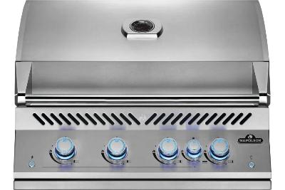 Встраиваемый газовый гриль NAPOLEON Big-32 с вертелом