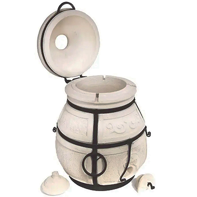 Тандыр "Скиф" с откидной крышкой