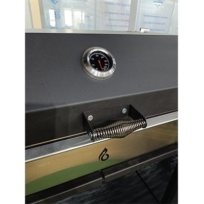 КОМПЛЕКТ:Крышка гриль-барбекю для печь-мангала ОКТАНТ 12 с решеткой из нерж.стали