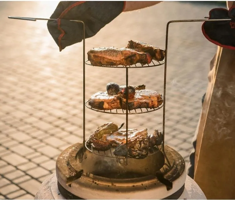 Шашлык из свиной корейки в тандыре