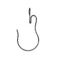 Крюк кованный для тандыра