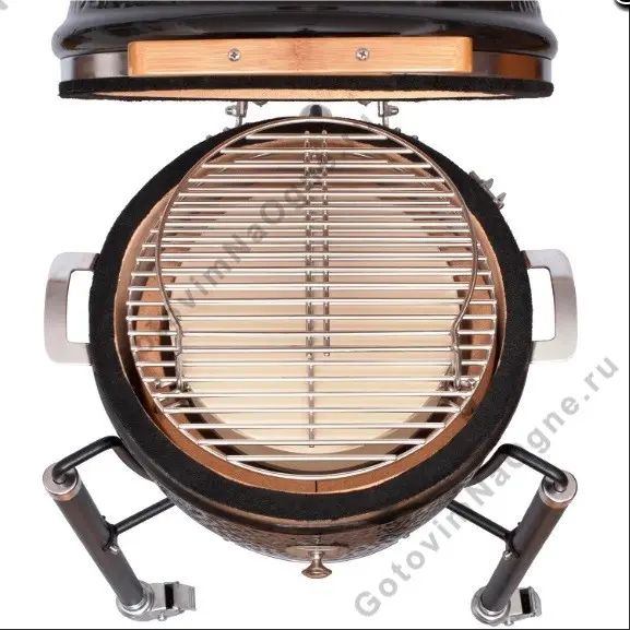 Керамический гриль MONOLITH Junior PRO 2.0 Black