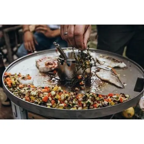 Планча из нержавеющей стали для керам. грилей MONOLITH Icon и Junior PRO 2.0