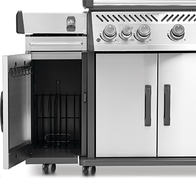 Тумба для газовых грилей NAPOLEON серии Rogue, нержавеющая сталь