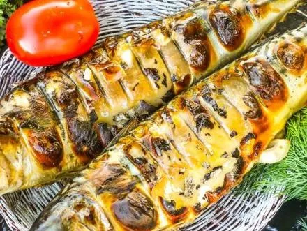 Скумбрия на гриле