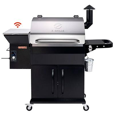 Пеллетный гриль Z GRILLS 1000 WiFi, крышка из нерж.стали