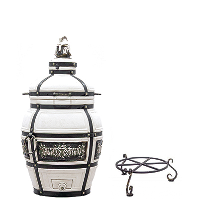 Тандыр "Гектор" с откидной крышкой + подставка