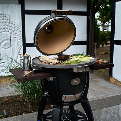 Керамический гриль MONOLITH Avantgarde LeChef Black