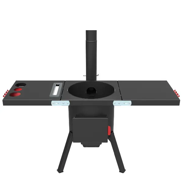 Боковые складные столики для печи Берель 360