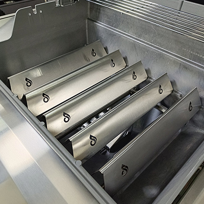 Пластина испаритель, отсекатель жара для газовых грилей WEBER Spirit