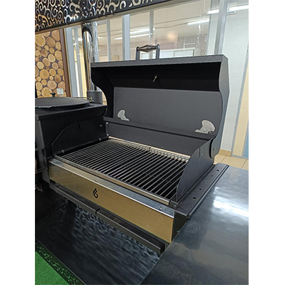 КОМПЛЕКТ:Крышка гриль-барбекю для печь-мангала ОКТАНТ 12 с решеткой из нерж.стали