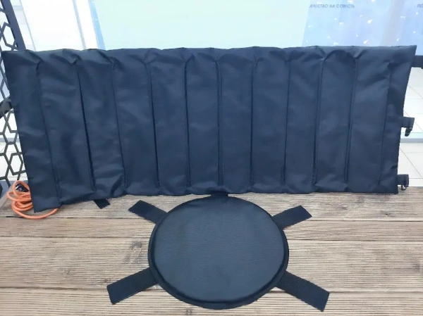 Термоодеяло для обогрева газовых баллонов внутри