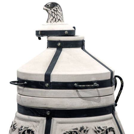 Тандыр "Степной" с откидной крышкой и подставкой