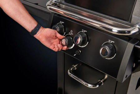 Газовый гриль BROIL KING Royal Shadow 340 с конфоркой                          