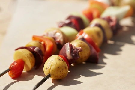 Шампур двойной, для тандыра, кованый