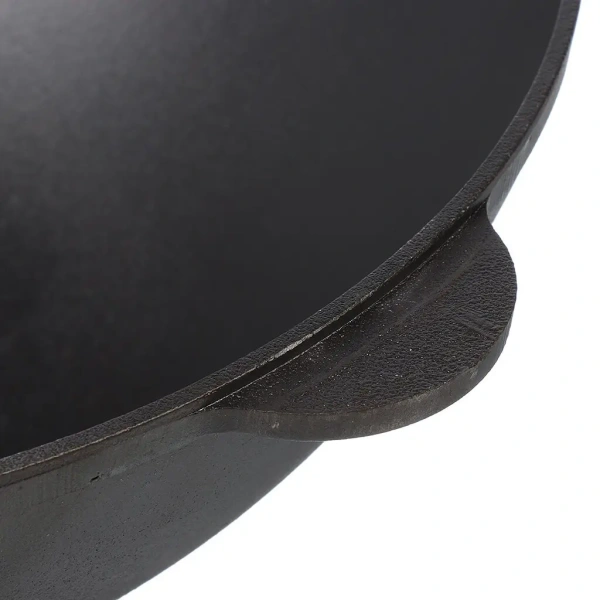 Казан чугунный 8 литров с алюминиевой крышкой и дужкой (Гардарика)