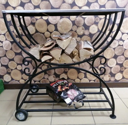 Стол-дровница для тандыра и мангала, 39х79х83см