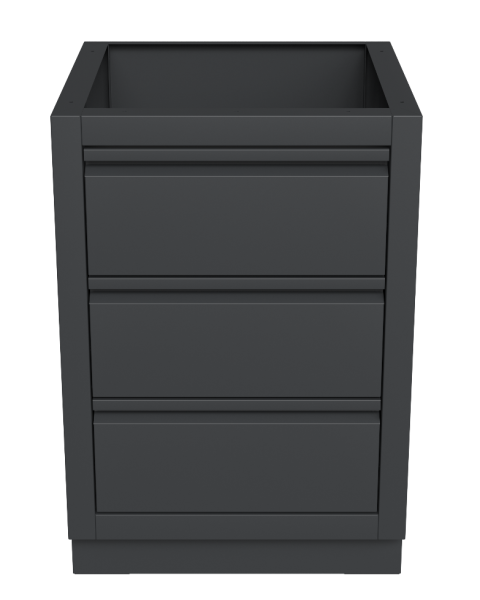 Тумба c тремя выдвижными ящиками