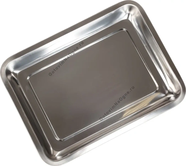Противень для шашлыка из нерж. стали 30х40см.