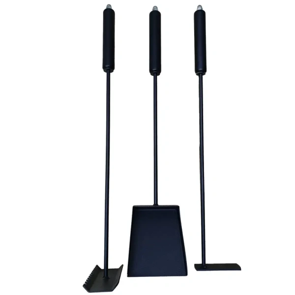 Набор для печи-мангала "ИСКАНДЕР", кочерга, совок и скребок