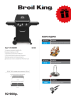 Газовый гриль BROIL KING Royal Shadow 340 с конфоркой                          