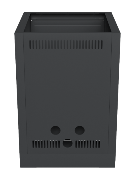 Тумба с двумя выдвижными ящиками и фальш-панелью