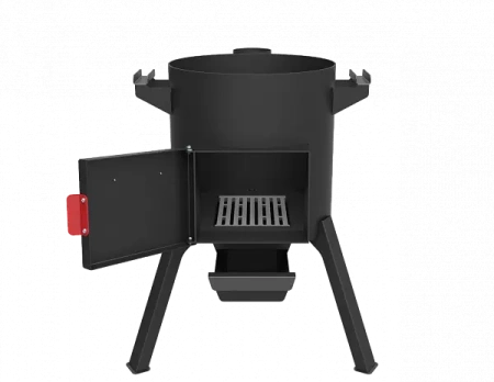 КОМПЛЕКТ: Казан 12л. крышка-сковорода (Беларусь) + Печь "Берель 400К NEW"