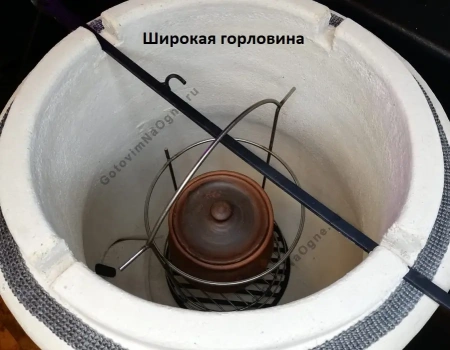 Этажерка мясная Средняя для чугунка и подставки для курицы 