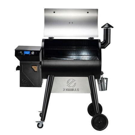 Пеллетный гриль Z GRILLS 700 WiFi, крышка из нерж. стали
